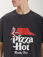 Мужская Футболка Pizza Hot
