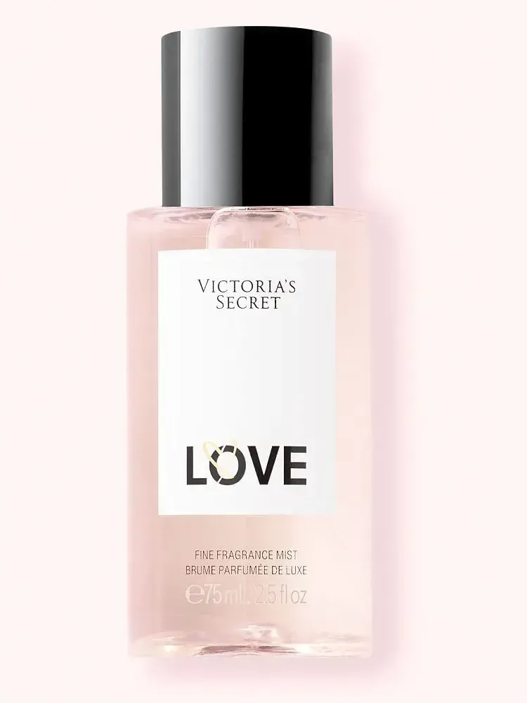 Парфюмированный спрей для тела Victoria's Secret Love Fine Fragrance Mist, 75мл