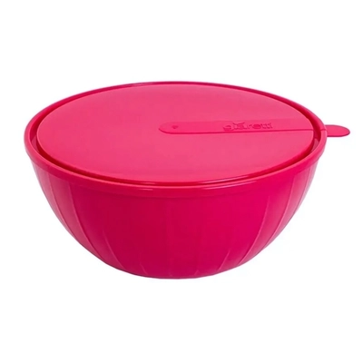 Салатник Sugar&Spice Vanilla с крышкой 5л брусника