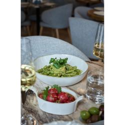 Блюдо овальное 15*8 см h4 см 200 мл для закусок Gray Oval Bucket с ручками Frutti di Mare P.L. [1]