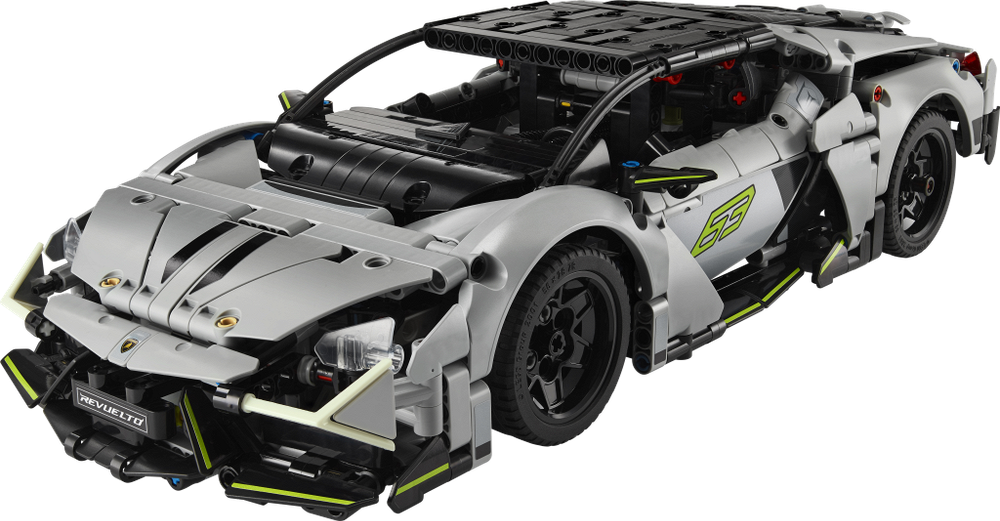Конструктор Лего Техник ламборджини Revuelto 42214 | LEGO Technic Lamborghini Revuelto Super Sports Car 1135 деталей 10+