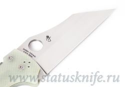 Нож Spyderco C253GM4P YoJumbo M4 Jade G-10 Exclusiveфотография - 6