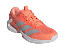 Женские теннисные кроссовки Adidas Adizero Ubersonic 5 W - beam orange/grey/white
