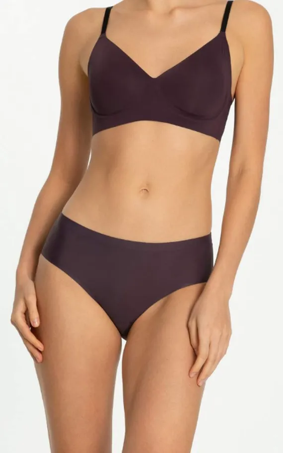 DARK PLUM/BLOOM Трусы бразильяно