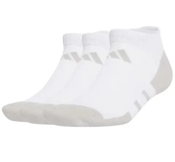 Теннисные носки Adidas Essentials Climacool Low Cut 3P - white/grey two