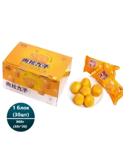 Кексы из мясной муки со вкусом яичного желтка, 900г (30шт)
