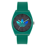 Adidas Originals Wrist Watch Quartz Movement Resin Strap 38mm White Dial Unisex 50m Water Resistant