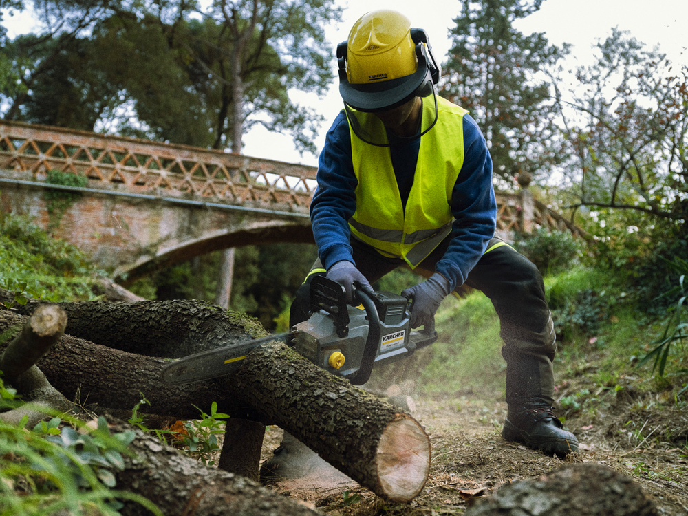Цепная пила Karcher CS 400/36 Bp Pack