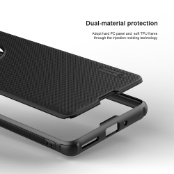 Чехол усиленный от Nillkin c встроенным круглым магнитом для OnePlus Ace 3 и 12R, серия Super Frosted Shield Pro Magnetic Case