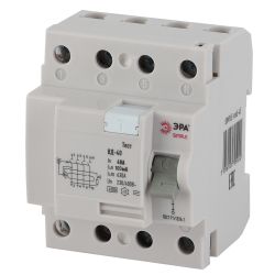УЗО ЭРА SIMPLE SIMPLE-mod-49 ВД-40 4P 40А/100мА | Электротовары