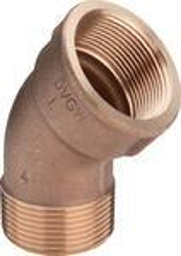 Viega Отвод 45 градусов НР-ВР R 1/2'' х Rp 1/2'', бронза