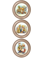 Картины на стену интерьерные на холсте 3 шт