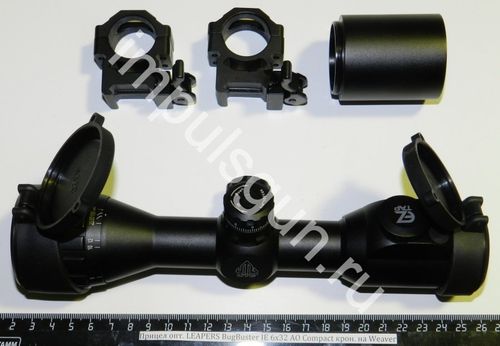 Оптический прицел LEAPERS BugBuster IE 6х32 AO Compact крон. на Weaver SCP-M632AOIEWQ