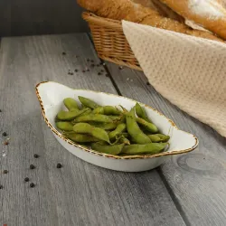 Блюдо овальное 22*11,5 см h3 см 240 мл с ручками Organica Grain P.L. Proff Cuisine [6]