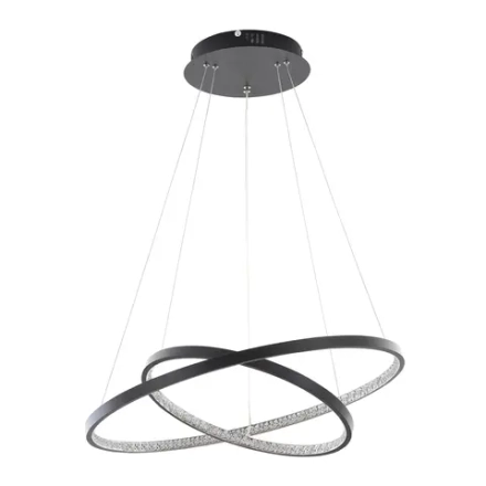 Подвесной светильник LED4U 8049-600-400 BK