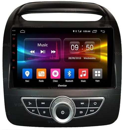 Магнитола для KIA Sorento 2012-2020 (климат на штатном экране) - Kuberg QLed, Android 12, Быстрая, CarPlay, 4G SIM-слот