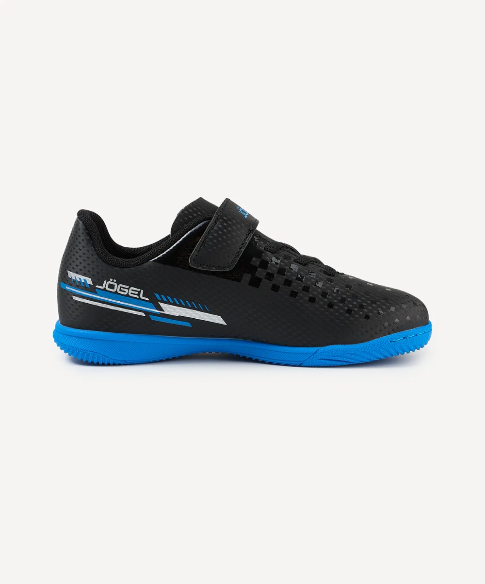 Бутсы зальные Evofly IN Talant Black/blue, детский