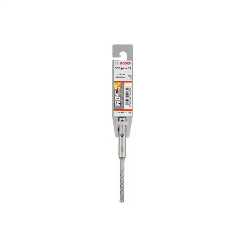 Бур по бетону SDS-plus-5X 6x150x210 мм BOSCH 2608833779