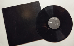 Винтажная виниловая пластинка LP Кино Черный Альбом Gatefold (СССР 1991)