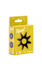 Эрекционное кольцо Rings Cogweel black 0114-91Lola
