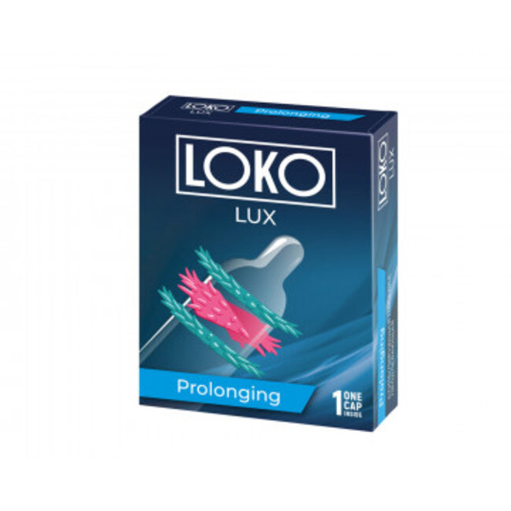 Стимулирующая насадка LOKO LUX (Цвет: прозрачный)