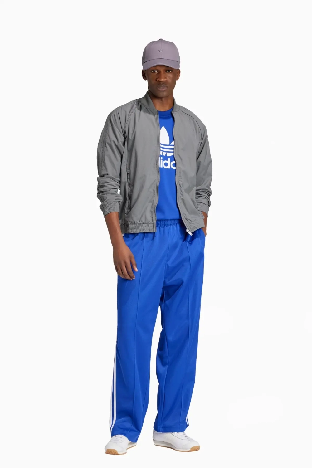 Футболка adidas Adicolor Trefoil - синий