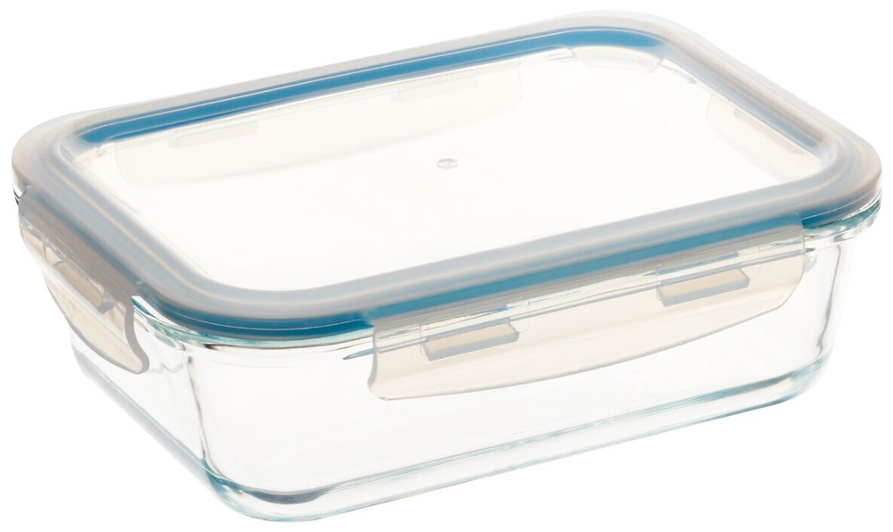 (Appetite) SL1040RB Контейнер стекл. прямоугольный 1040мл синий