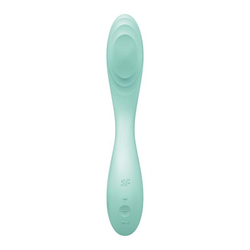 Вибромассажер Satisfyer Rrrolling Pleasure с движущимся шариком для стимуляции точки G, ментоловый