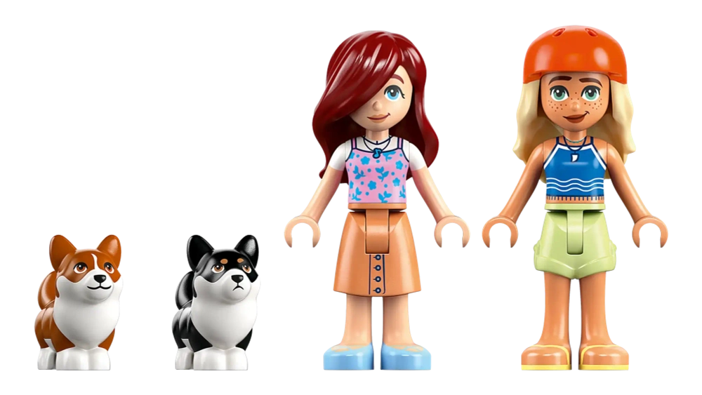 Конструктор LEGO Friends 42641 Собаки-сёрфингисты и приключения на скутере