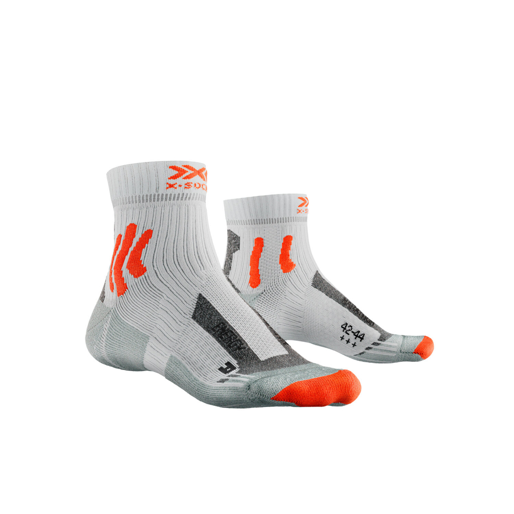 Носки X-Socks Marathon Energy 4.0 Men Arctic White/Trick Orange