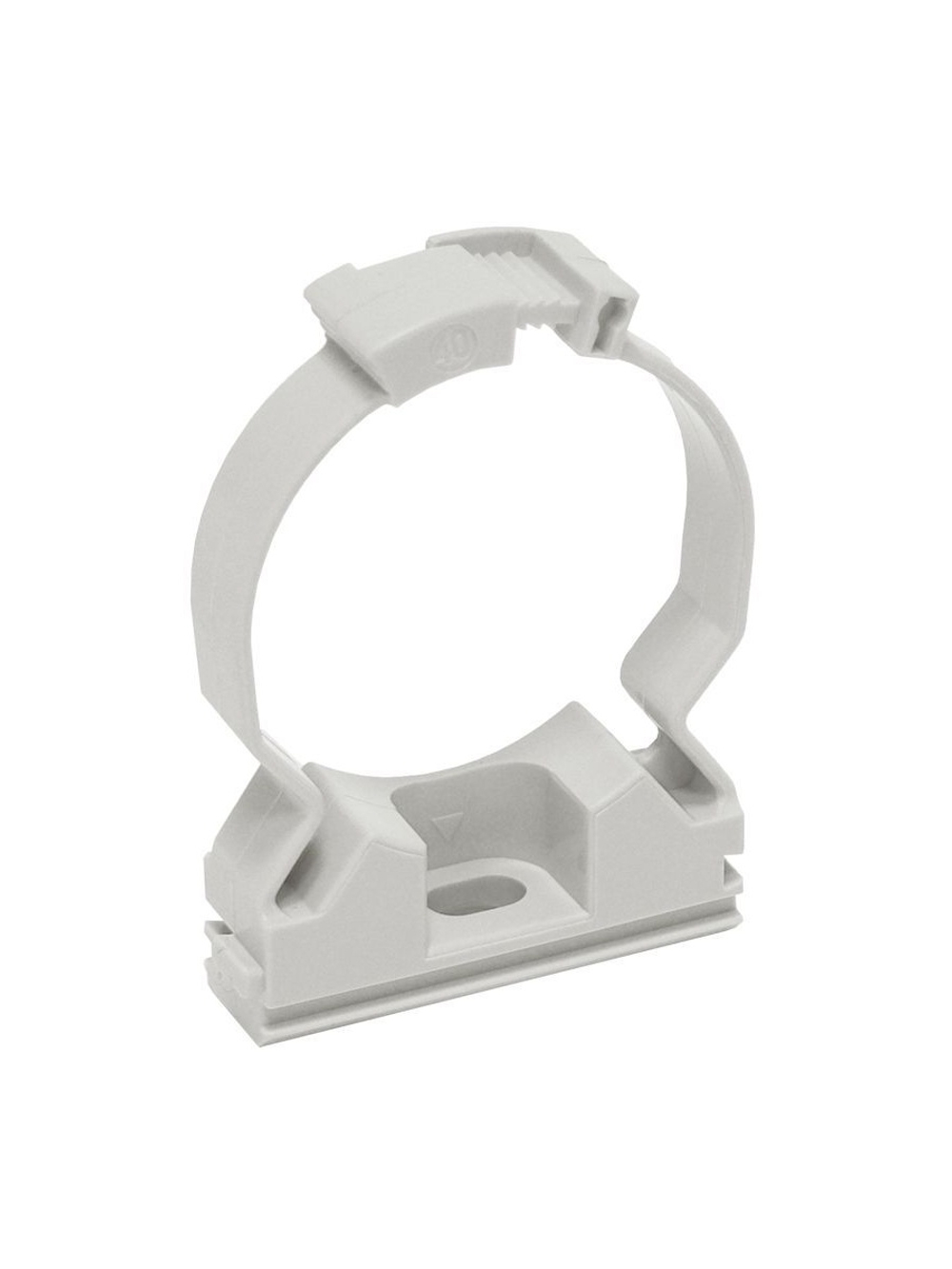 Держатель хомутный для труб CFC16 d16 ELASTA IEK CTA10MP-CFC16-K41-100