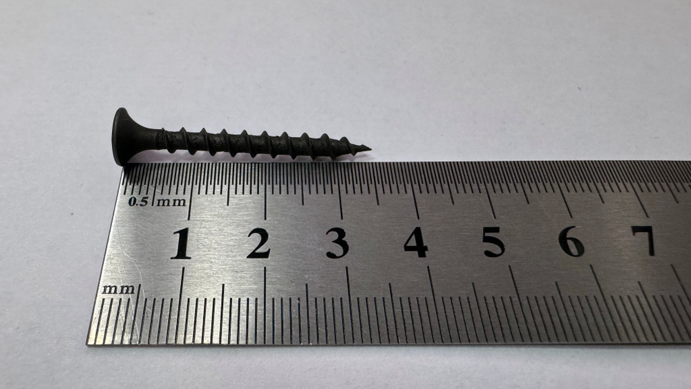3,5х35 (500 грамм.) Саморез черный (~270 шт.)