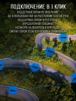 Мотогарнитура Freedconn HERO серебристая
