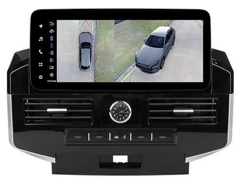 Магнитола для Toyota Land Cruiser 200 2012-2015 (климат на ШГУ) - Teyes LUX ONE 360 монитор 12.3", Android 10, Быстрая, CarPlay, 4G SIM-слот, 4 камеры в комплекте