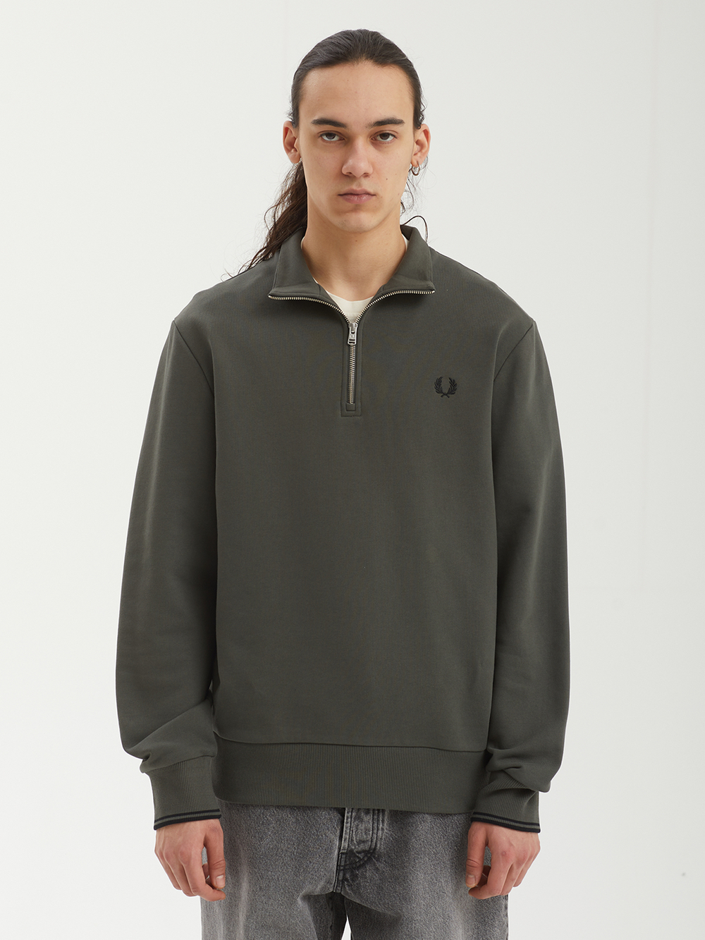 Мужская Толстовка Half Zip