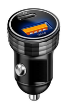 Автомобильная зарядка 12/24В QC3.0 + PD20W