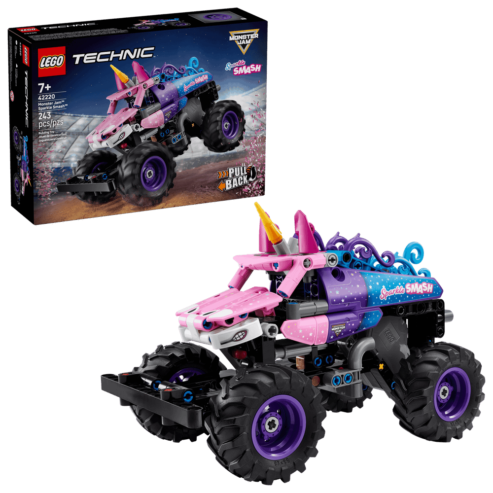 Конструктор LEGO Technic 42220 Monster Jam Sparkle Smash Pull-Back