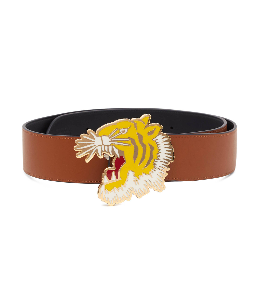 Двухсторонний кожаный ремень Kenzo - черный(FC65CE004L25)