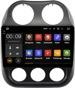 Магнитола для Jeep Compass 2011-2015 - AIROC 2K RX-2203 Android 13, Быстрая, QLed+2K, CarPlay, SIM-слот