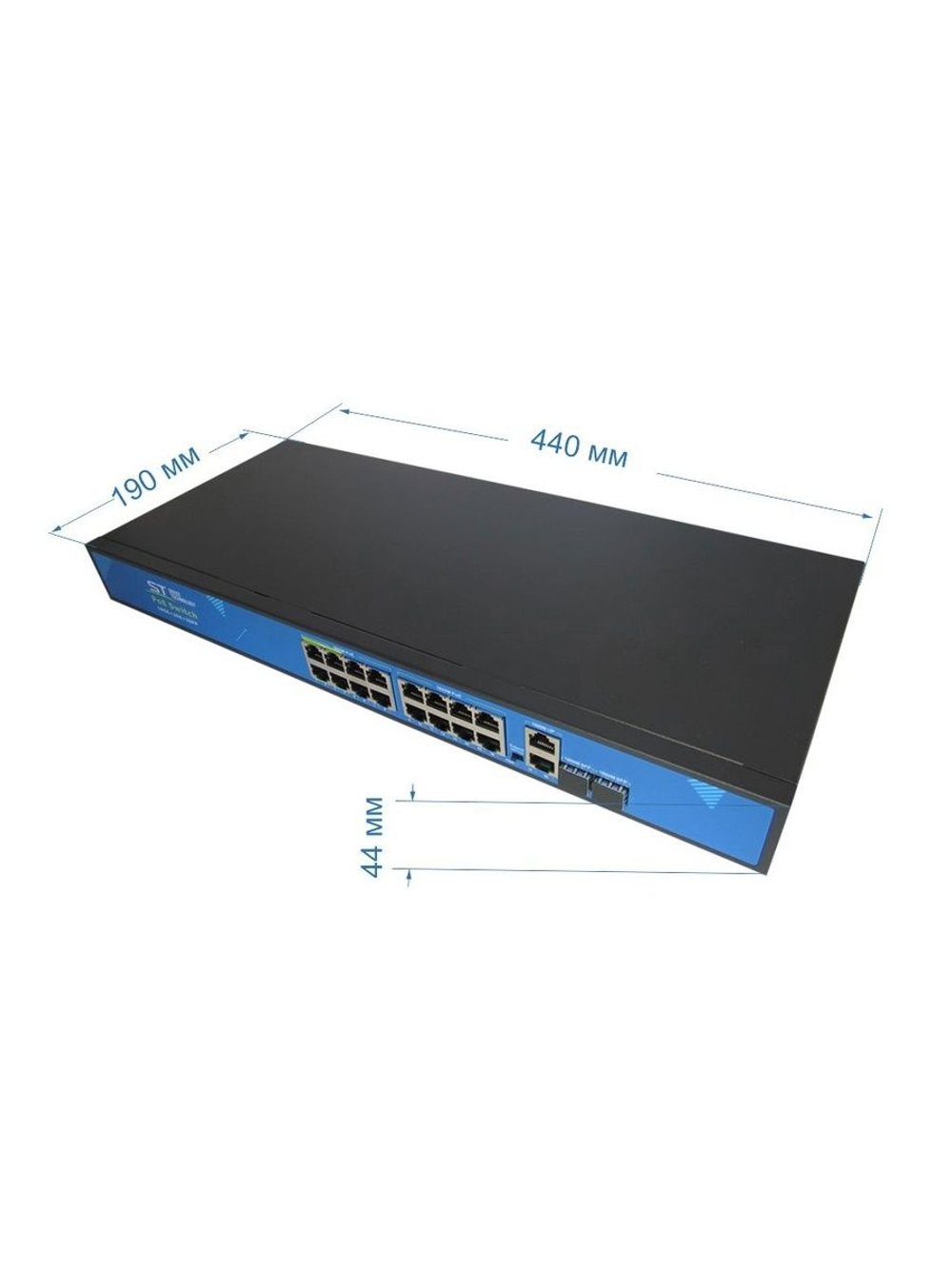Источник питания ST-S166POE (16G/2G/2S/300W/АB/4BT) PRO