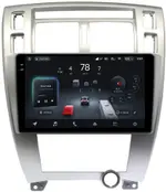 Магнитола для Hyundai Tucson 1 2004-2009 (рамка серебро) - Teyes CC4-PRO монитор 10.36" 2K QLED на Android 13, Быстрейшая, Snapdragon 778G, ИИ, CarPlay, DSP, 4G SIM-слот