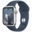 Умные часы Apple Watch Series 9 41 мм Aluminium Case GPS, Silver/Storm Blue Sport B M/L