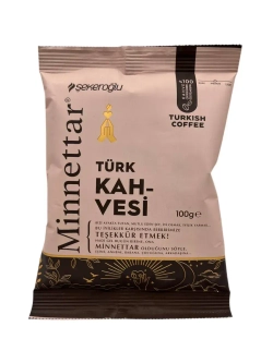 Турецкий молотый кофе Turk Kahvesi ,5шт по 100гр.