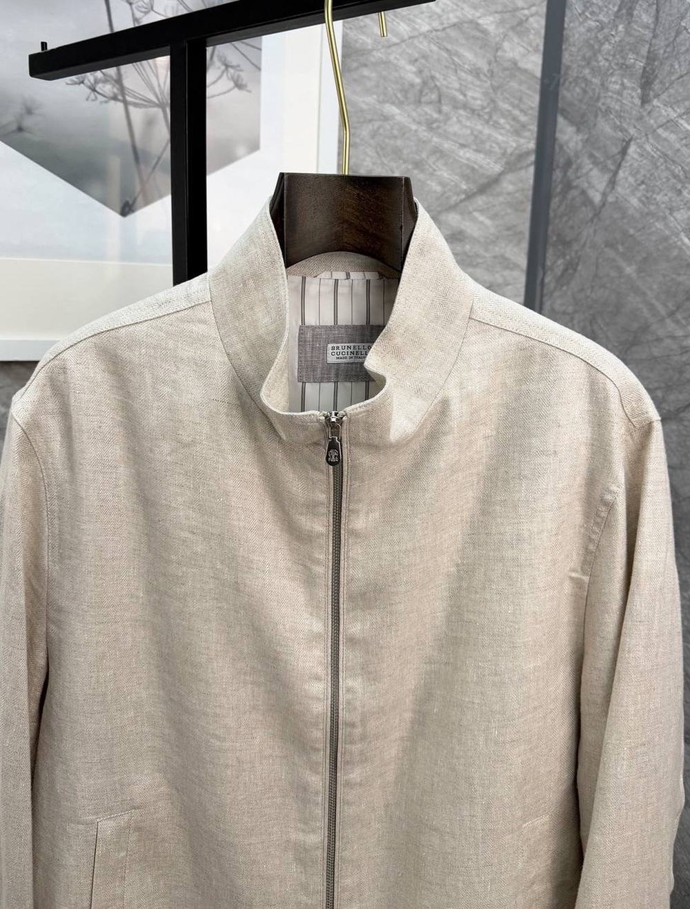 Льняной костюм Brunello Cucinelli