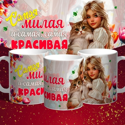 Кружка Самая милая и самая, самая красивая