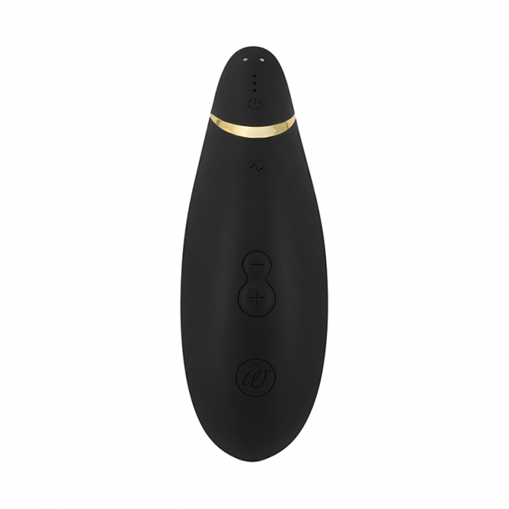 Womanizer Premium 2 - Бесконтактный клиторальный стимулятор, черный