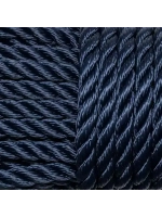 Швартовый трос (канат крученый) Петроканат ЯКОРНЫЙ 12,0 мм, темно-синий Navy Blue, 2200 кг, 30 м, евромоток