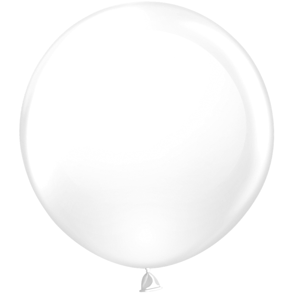 Шар 36" Белый пастель/ White шаринг