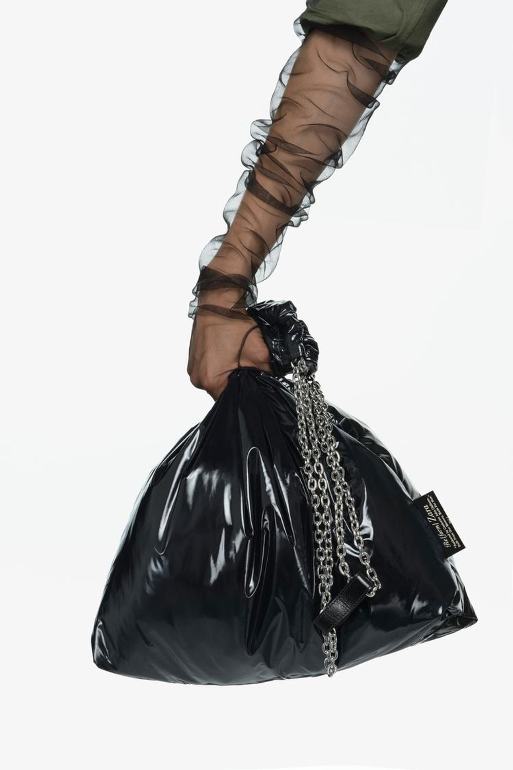 ZARA X JOHN GALLIANO БОЛЬШАЯ СУМКА TRI-CHIC — LIMITED EDITION, РАЗНОЦВЕТНЫЙ