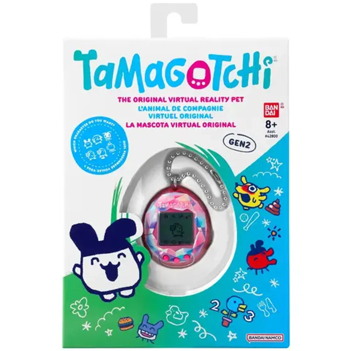 Bandai Tamagotchi: Pink Treasure Jewel (Gen 2) – купить по
